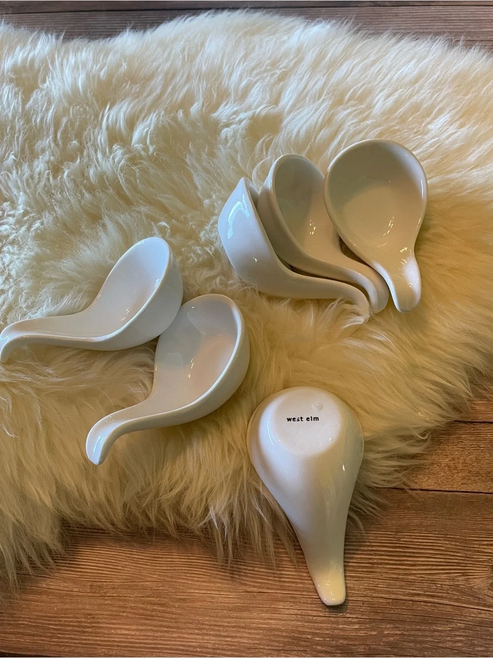 West Elm Dipping Spoons ~ Set of 6